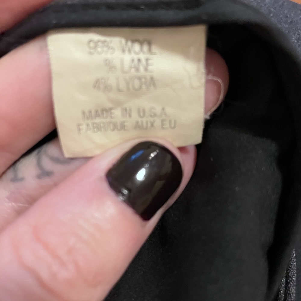 Theory Charcoal Gray pants sz 4/low rise-15” waist 34” inseam - Picture 12 of 13